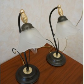 LAMPKI STOJĄCE  NA SZAFKI NOCNE  2 SZTUKI KOMPLET 2