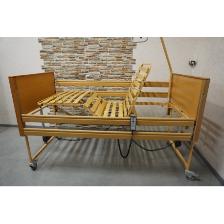 WYNAJEM ŁÓŻKO REHABILITACYJNE PIELĘGNACYJNE ELEKTR PODNOSZONE  90x200