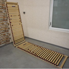 STELAŻ ŁÓŻKA, PRYCZA PODKŁAD MATERAC  70X200 2