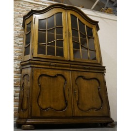 WITRYNA Z KOMODĄ DĘBOWA CIEMNA SZER. 158 CM 2