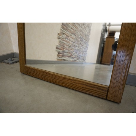LUSTRO W DĘBOWEJ RAMIE 58 X 94