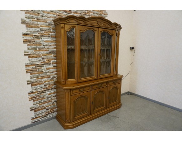 WITRYNA Z KOMODĄ PODŚWIETLANA SZER. 158 CM