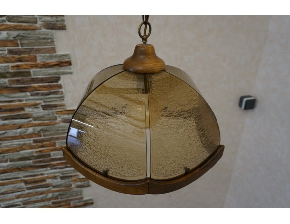 ŻYRANDOL Z KLOSZEM 38x38 E27