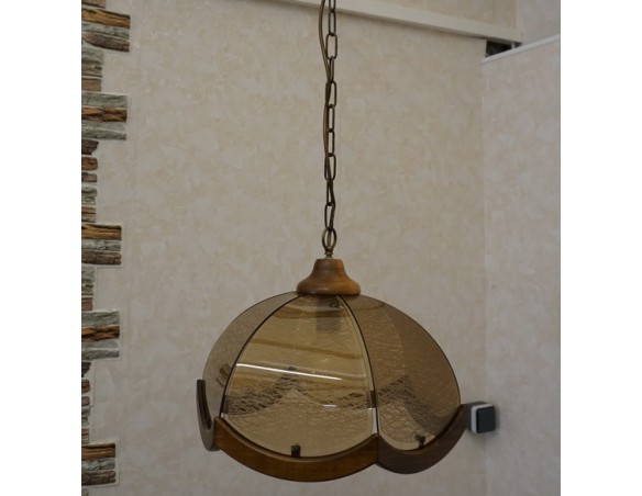 ŻYRANDOL Z KLOSZEM 38x38 E27