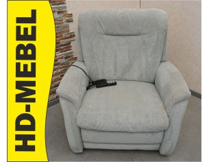 FOTEL ELEKTRYCZNY FUNKCJA POMOCY WSTAWANIA DUŻY XXL... 2