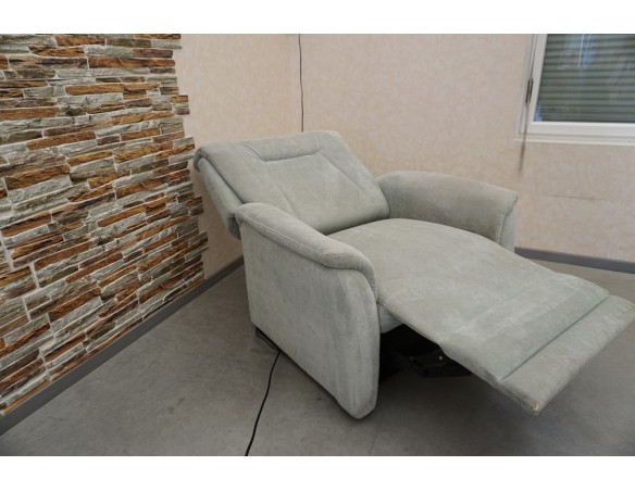 FOTEL ELEKTRYCZNY FUNKCJA POMOCY WSTAWANIA DUŻY XXL MATERIAŁ SZER. 100 CM 3w1