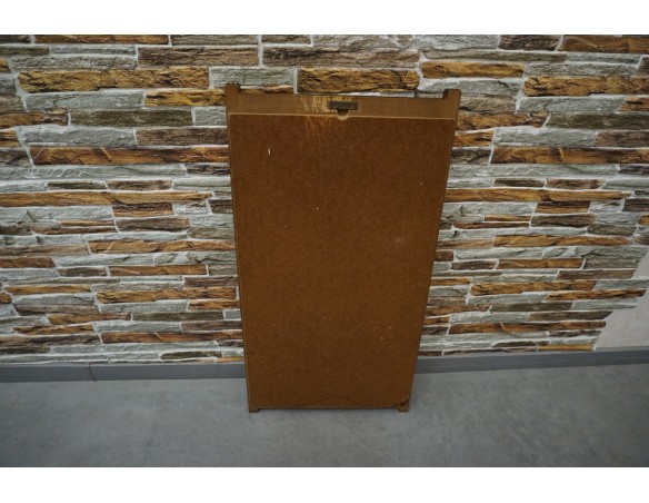 LUSTRO PROSTOKĄTNE W DĘBOWEJ RAMIE WYS. 80 CM