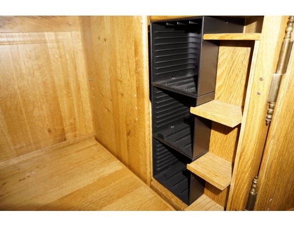 KOMODA WYSOKA LITY DĄB SZER. 125 CM