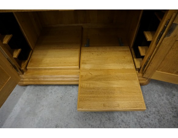 KOMODA WYSOKA LITY DĄB SZER. 125 CM