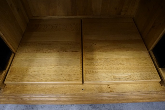 KOMODA WYSOKA LITY DĄB SZER. 125 CM