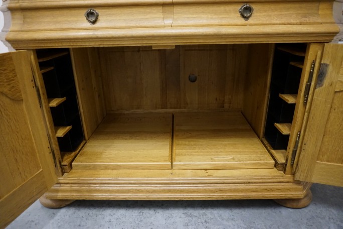 KOMODA WYSOKA LITY DĄB SZER. 125 CM