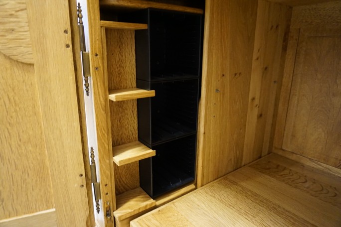 KOMODA WYSOKA LITY DĄB SZER. 125 CM