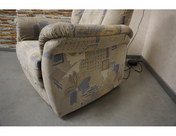 FOTEL ELEKTRYCZNY MATERIAŁOWY FUNKCJA POMOCY WSTAWANIA HIMOLLA 3w1