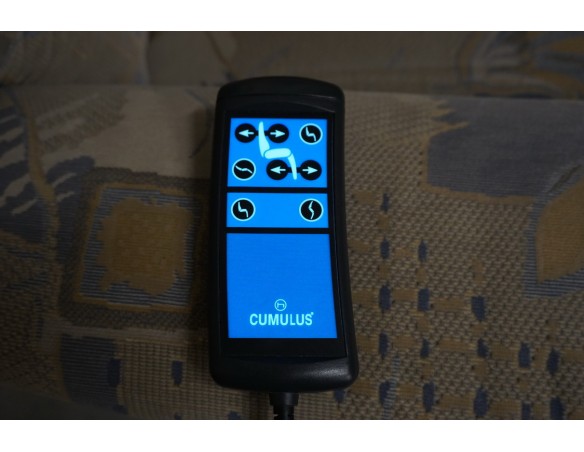 FOTEL ELEKTRYCZNY MATERIAŁOWY FUNKCJA POMOCY WSTAWANIA HIMOLLA 3w1