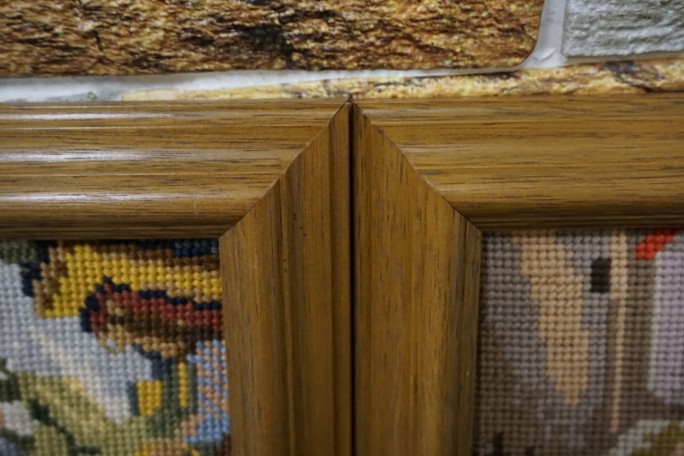 2 OBRAZKI NA ŚCIANE GOBELIN 23x29