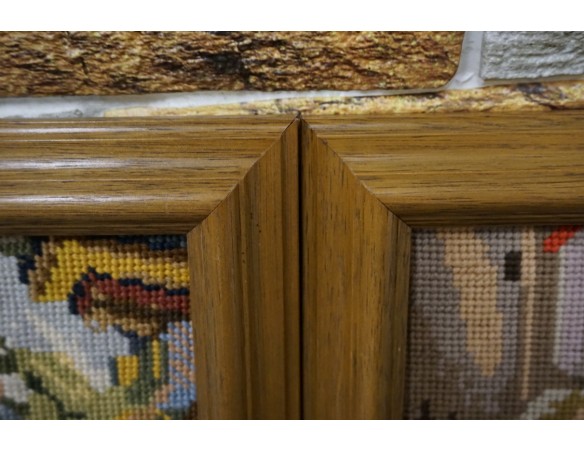 2 OBRAZKI NA ŚCIANE GOBELIN 23x29