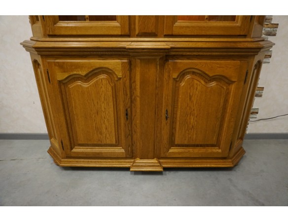 WITRYNA Z KOMODĄ PODŚWIETLANA 4 DRZWIOWA SZER. 160 CM