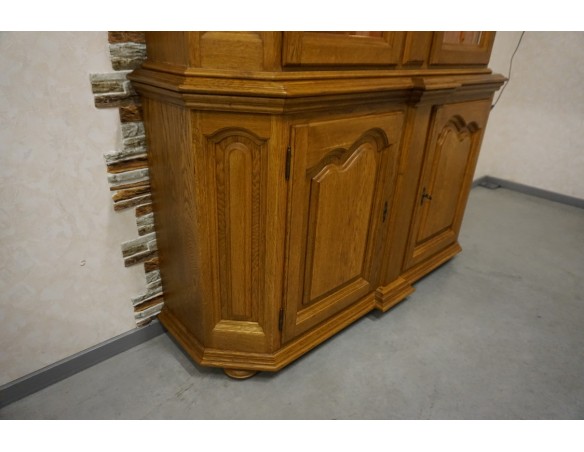 WITRYNA Z KOMODĄ PODŚWIETLANA 4 DRZWIOWA SZER. 160 CM