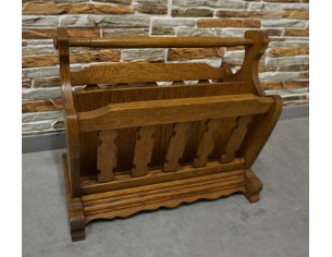 GAZETNIK DĘBOWY NA GAZETY SZER. 50 CM 2