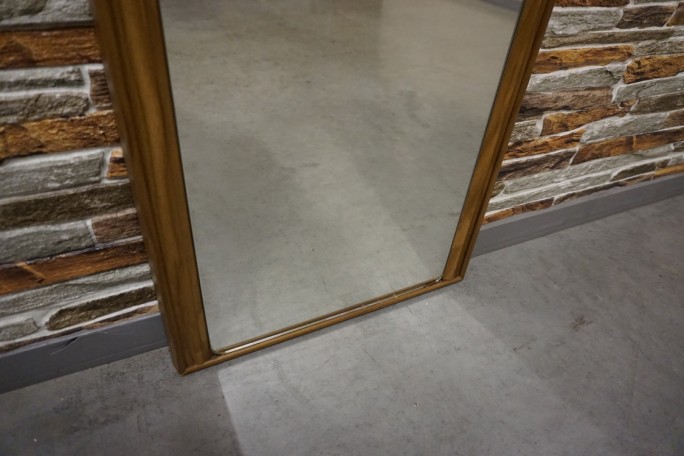 LUSTRO WYSOKIE W DĘBOWEJ RAMIE 45/120 CM