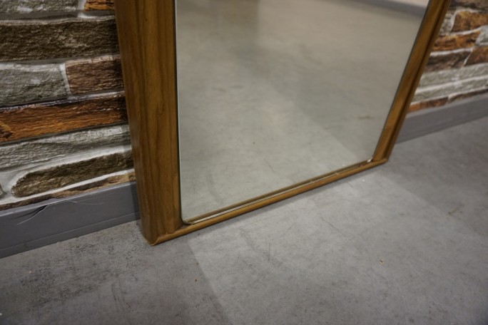 LUSTRO WYSOKIE W DĘBOWEJ RAMIE 45/120 CM