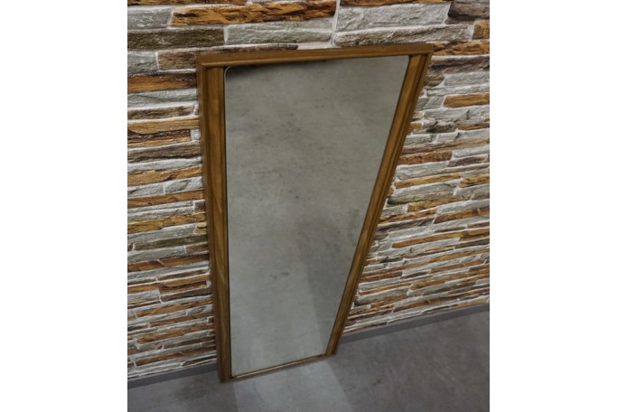 LUSTRO WYSOKIE W DĘBOWEJ RAMIE 45/120 CM