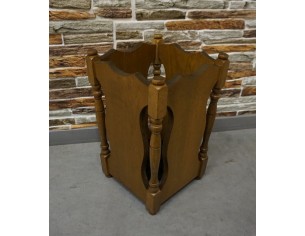 STOJAK NA PARASOLE DREWNIANY PARASOLNIK 2