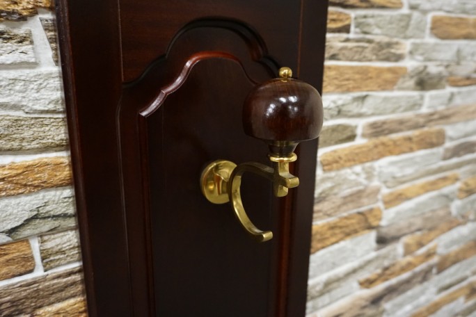 WIESZAK POJEDYNCZY WISZĄCY MAHOŃ