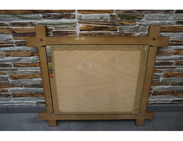 OBRAZEK GOBELIN W DREWNIANEJ RAMIE 70/60