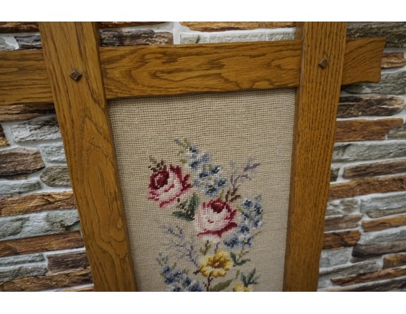 OBRAZEK GOBELIN W DREWNIANEJ RAMIE 40/68
