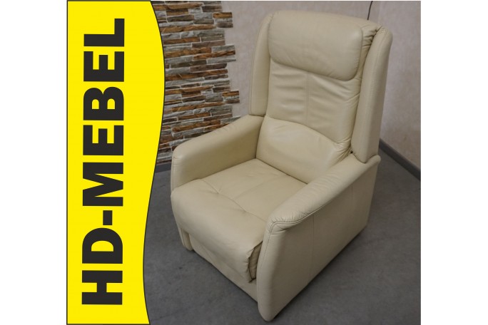 FOTEL ELEKTRYCZNY HUKLA POMOC WSTAWANIA SKÓRA...