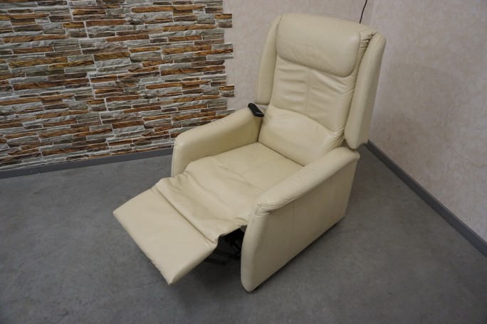 FOTEL ELEKTRYCZNY HUKLA POMOC WSTAWANIA SKÓRA...