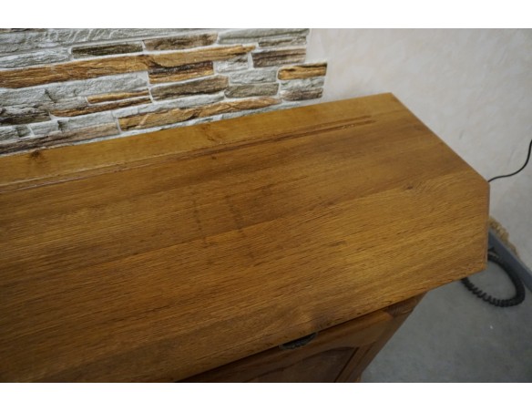 KOMODA DĘBOWA 3 DRZWIOWA LITY DĄB SZER. 199 CM