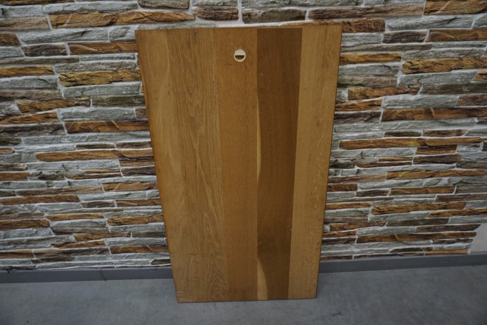 LUSTRO W RAMIE DĘBOWEJ 50x92 CM