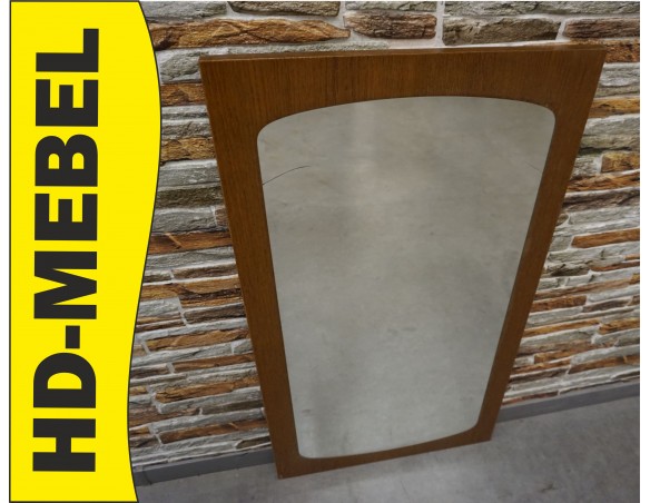 LUSTRO W RAMIE DĘBOWEJ 50x92 CM