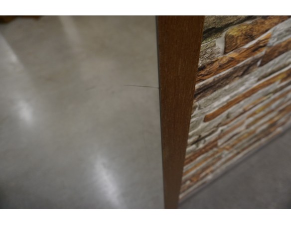 LUSTRO W RAMIE DĘBOWEJ 50x92 CM