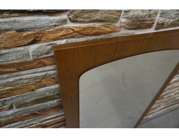 LUSTRO W RAMIE DĘBOWEJ 50x92 CM