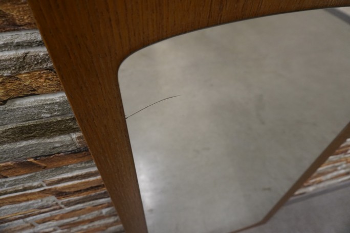 LUSTRO W RAMIE DĘBOWEJ 50x92 CM