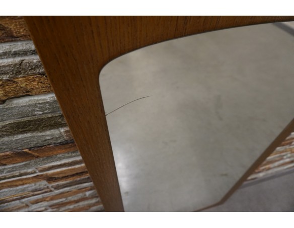 LUSTRO W RAMIE DĘBOWEJ 50x92 CM