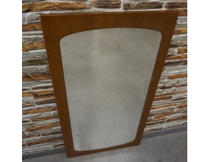 LUSTRO W RAMIE DĘBOWEJ 50x92 CM 2