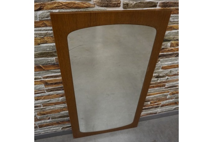 LUSTRO W RAMIE DĘBOWEJ 50x92 CM