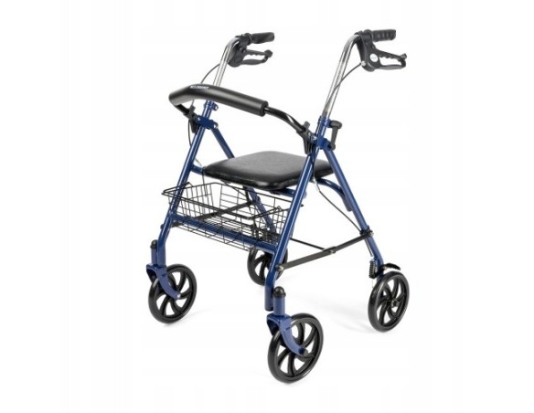 Wynajem Chodzik Podpórka czterokołowa z siedziskiem