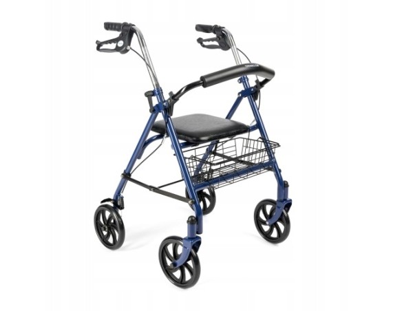 Wynajem Chodzik Podpórka czterokołowa z siedziskiem