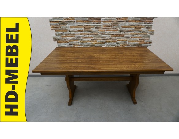 STÓŁ DEBOWY PROSTOKĄTNY SOLIDNY SZER. 160 CM