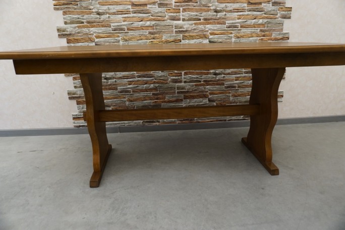 STÓŁ DEBOWY PROSTOKĄTNY SOLIDNY SZER. 160 CM