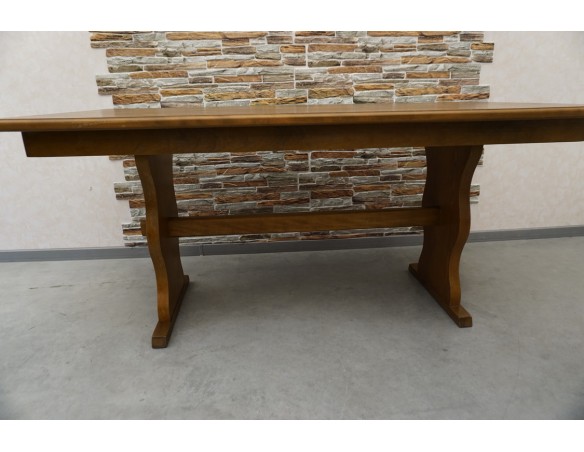 STÓŁ DEBOWY PROSTOKĄTNY SOLIDNY SZER. 160 CM