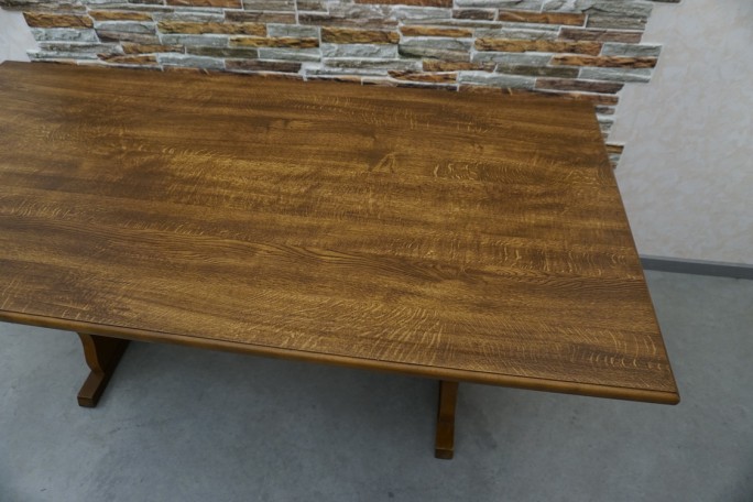 STÓŁ DEBOWY PROSTOKĄTNY SOLIDNY SZER. 160 CM