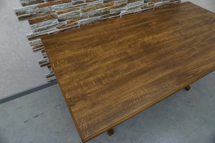 STÓŁ DEBOWY PROSTOKĄTNY SOLIDNY SZER. 160 CM