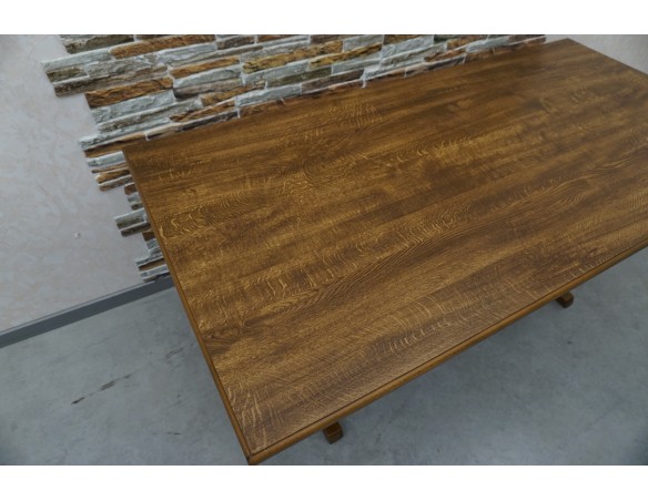 STÓŁ DEBOWY PROSTOKĄTNY SOLIDNY SZER. 160 CM