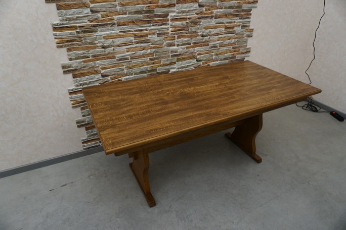 STÓŁ DEBOWY PROSTOKĄTNY SOLIDNY SZER. 160 CM